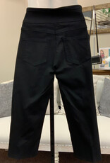 Ruby Rd Ruby Road Black Solar  Millenium Tech Ladder Hem  Petite Capri