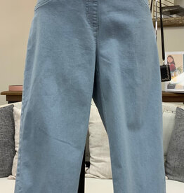 Ruby Rd Ruby Road Chambray Denim Pull On Capri