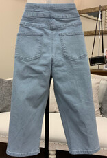 Ruby Rd Ruby Road Chambray Denim Pull On Capri