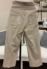 Ruby Rd Ruby Road Chino Pull On Solar Tech Ladder Hem Capri