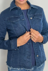 Ethyl Ethyl Dark Blue Denim Button Up L/S Jacket
