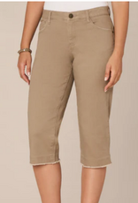 Democracy Democracy Portobello Ab"solution Mid-Rise Fray Hem Skimmer Pant