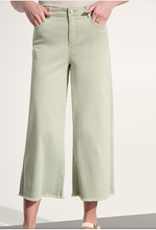 Joseph Ribkoff Joseph Ribkoff Goldie | Featherweave Denim Wide Leg Cropped Jeans