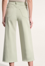 Joseph Ribkoff Joseph Ribkoff Goldie | Featherweave Denim Wide Leg Cropped Jeans