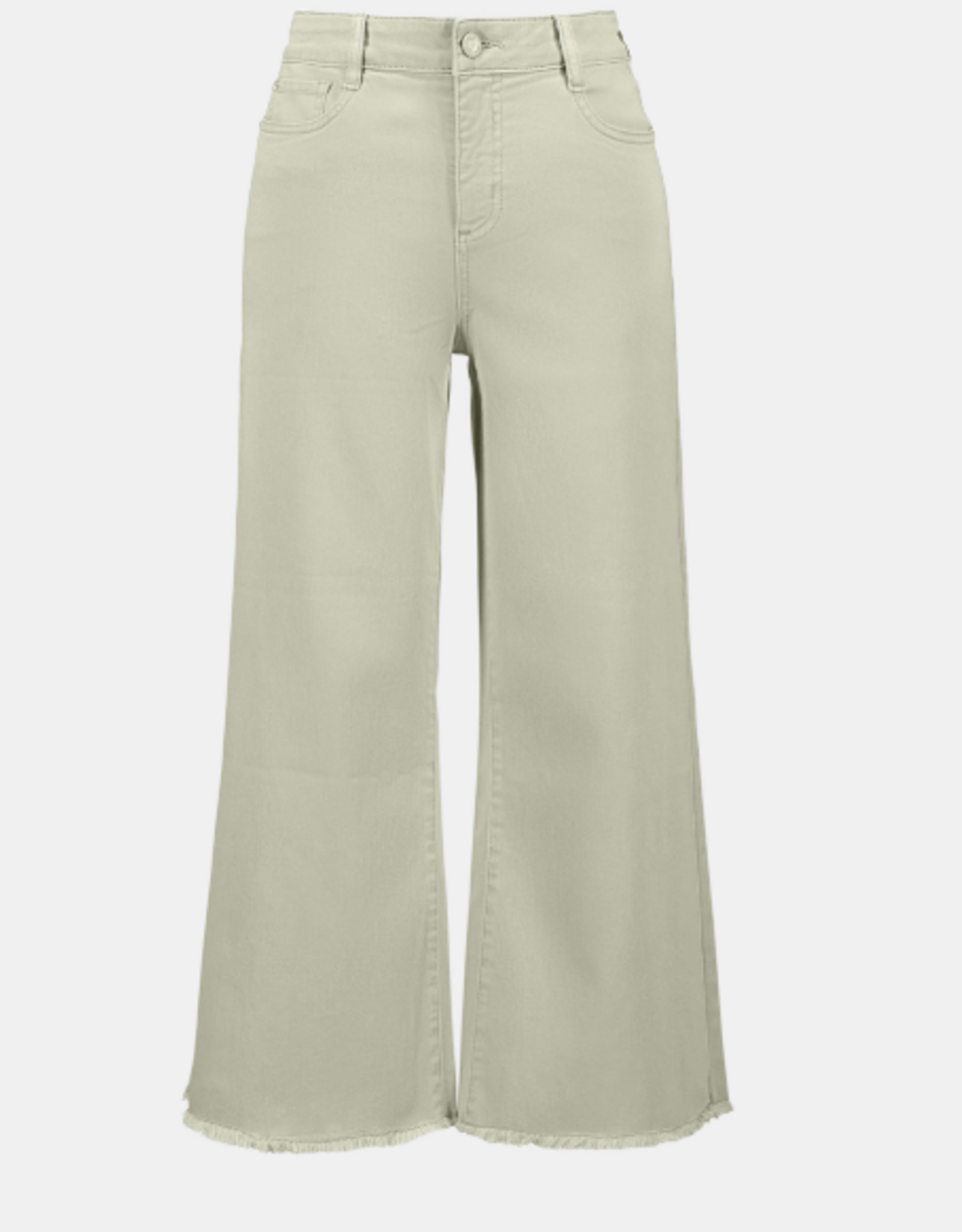 Joseph Ribkoff Joseph Ribkoff Goldie | Featherweave Denim Wide Leg Cropped Jeans