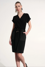 Joseph Ribkoff Joesph Ribkoff  Silky Knit And Memory Straight Wrap Dress