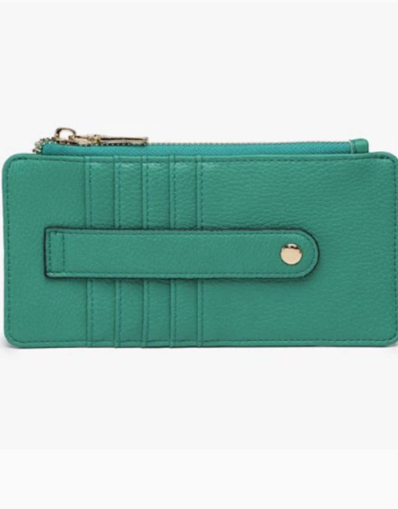 Jen and Co Jen & Co Kelly Green Credit Card Sleeve