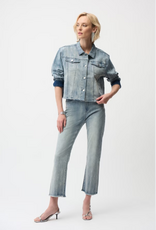 Joseph Ribkoff Joseph Ribkoff Casual Button Denim Jacket w/Embellishment