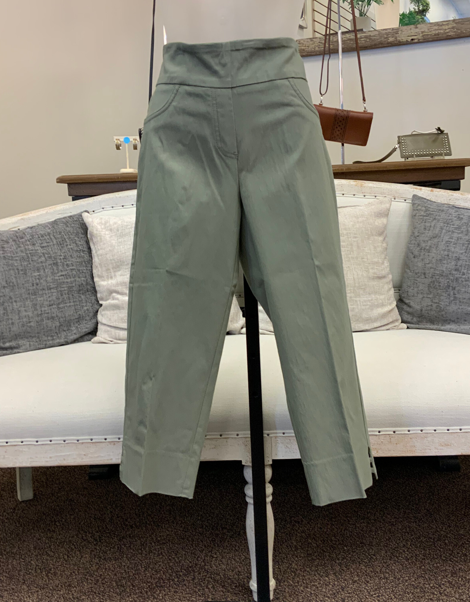 Ruby Rd Ruby Road Sage Solar  Millenium Tech Ladder  Petite Hem Capri