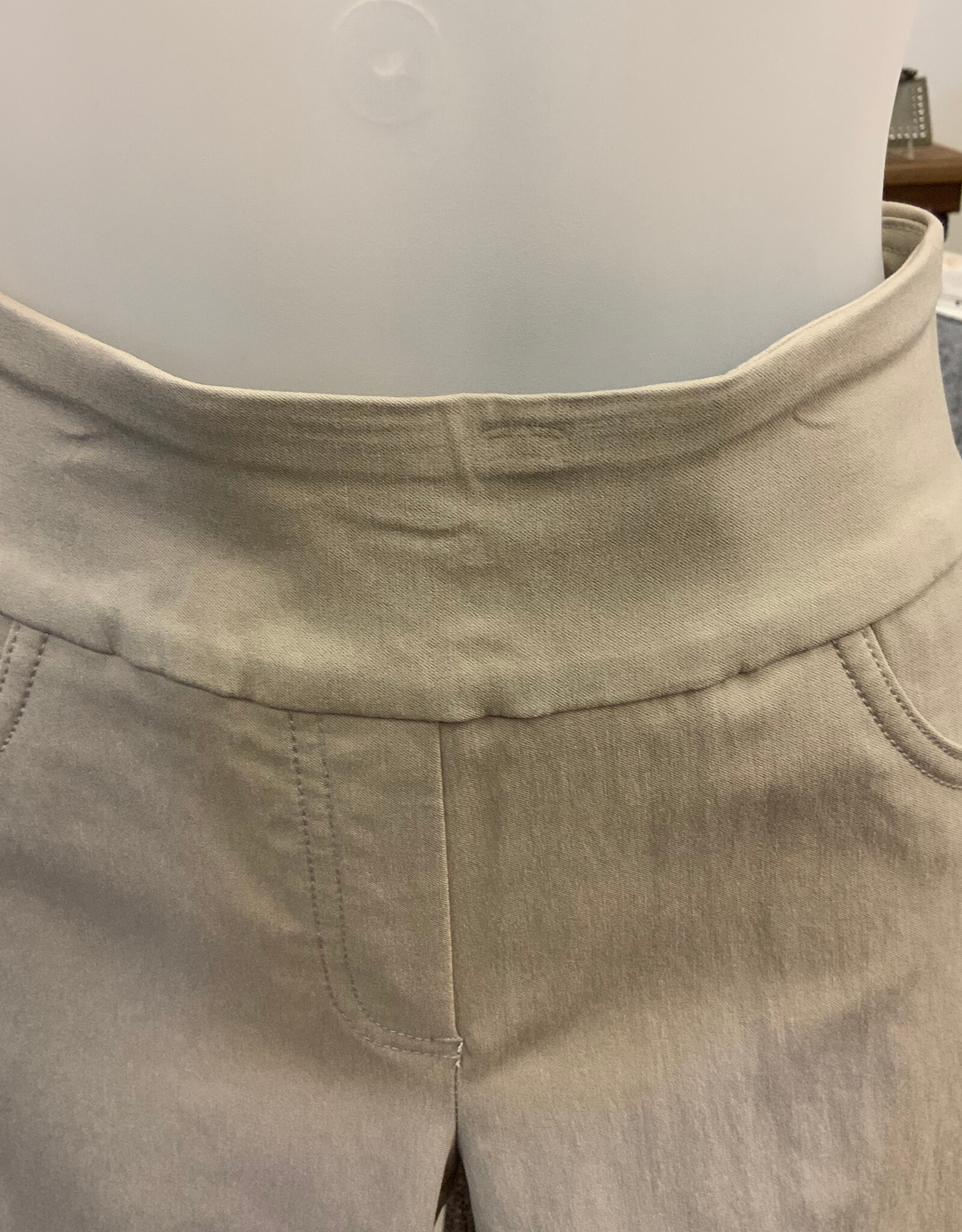 Ruby Rd Ruby Road Chino Solar  Millenium Tech Ladder Hem Petite Capri