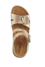 - FLEXUS PONCIA GOLD SANDAL
