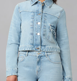 Lola Lola SABRINA Whimsy Blue  Classic Denim Jacket