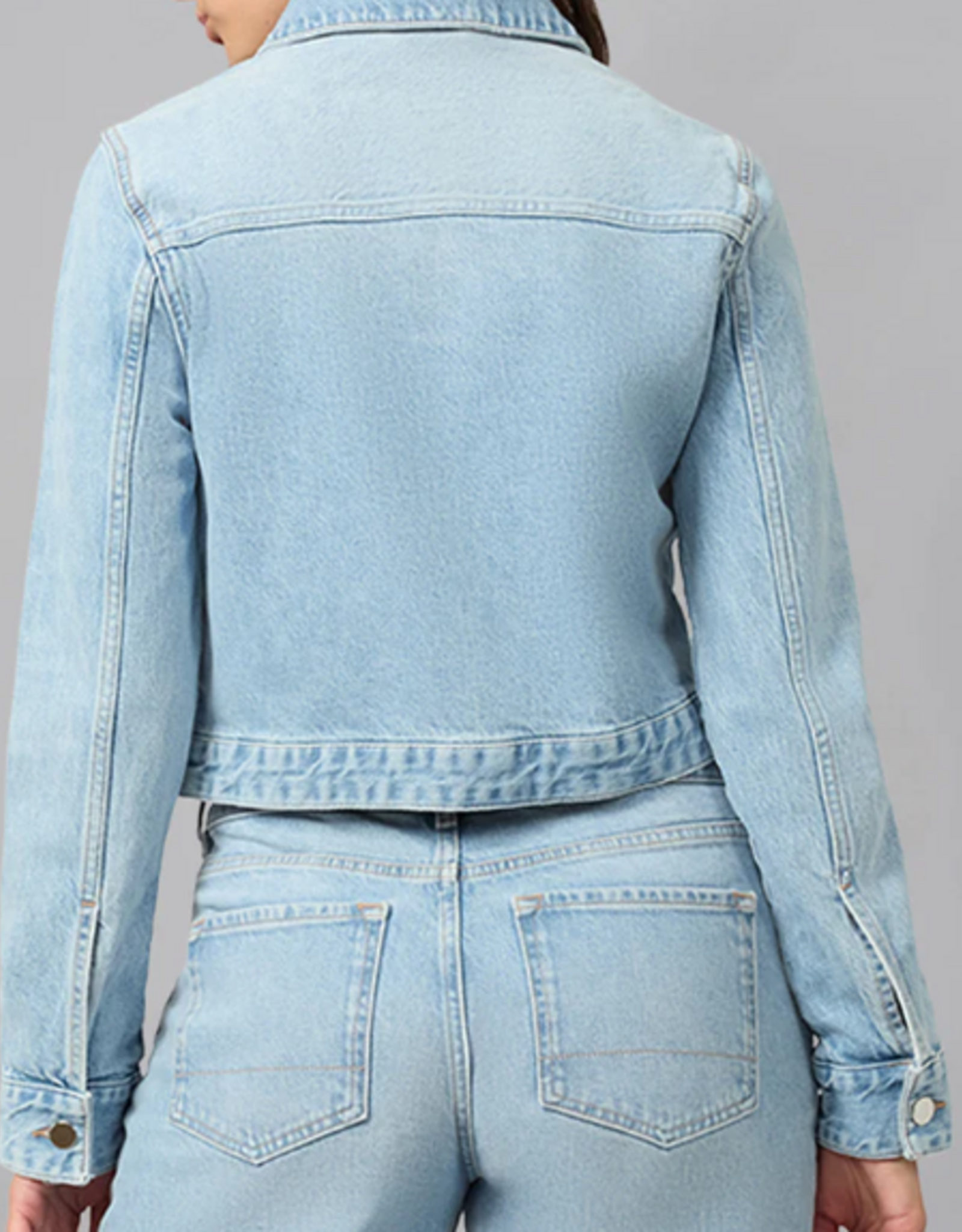 Lola Lola SABRINA Whimsy Blue  Classic Denim Jacket