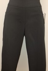 Ruby Rd Ruby Road Black Pull On Solar Tech Ladder Hem Capri