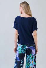 Clara Sun Woo Clara Sun Woo Caftan Flutter Sleeve  Round Neck Top