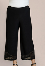 Sympli SYMPLI Black Honeycomb Mesh Mix Shadow Pant