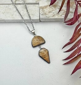 Anju / G A Designs Inc Anju  Handcrafted Semiprecious Jasper Stone Necklace