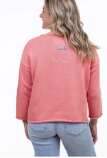 Shannon Passero Shannon Passero Watermelon Floral Print  Long Sleeve  Top