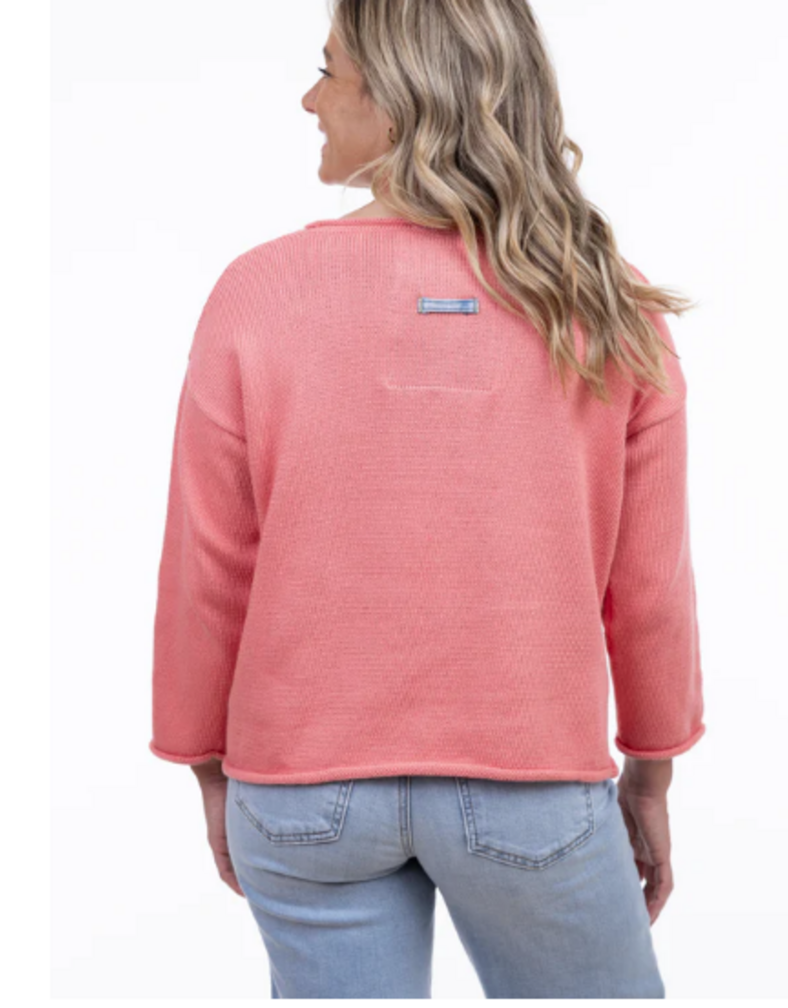 Shannon Passero Shannon Passero Watermelon Floral Print  Long Sleeve  Top