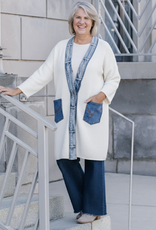 Shannon Passero Shannon Passero Cloud Love Open Front 3/4 Sleeve Cardigan