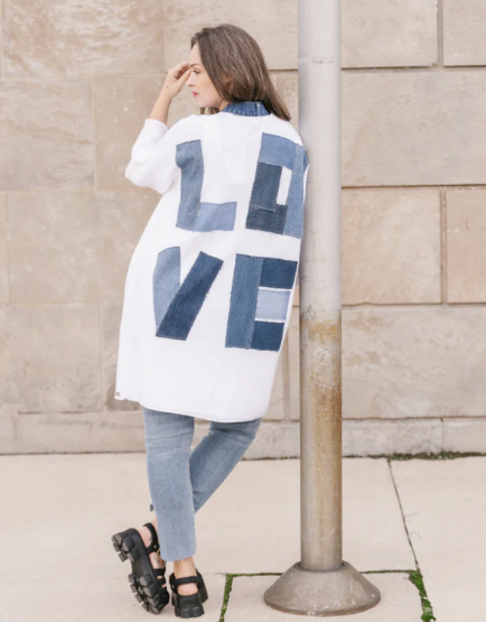 Shannon Passero Shannon Passero Cloud Love Open Front 3/4 Sleeve Cardigan