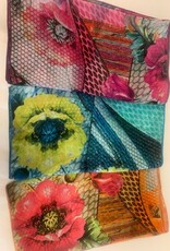 Mademoiselle Inc Mademoiselle M60-794 Abstract Floral Scarf