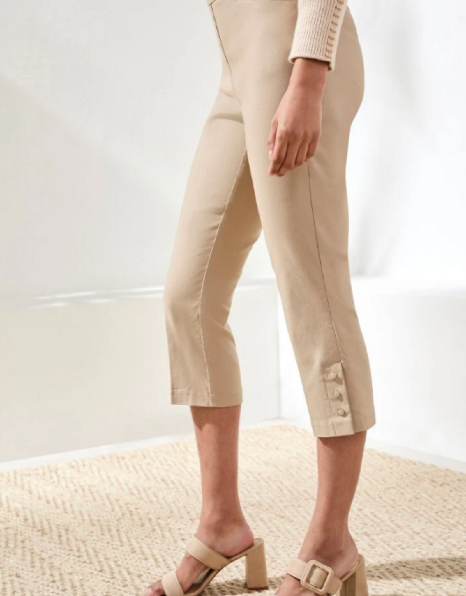 Tribal Tribal 3012O Beach Flatten It Capri w/Snap