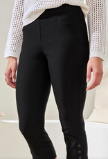 Tribal Tribal 3012O Black Flatten It Capri w/Snap