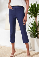 Tribal Tribal 3012O Jet Blue Flatten It Capri w/Snap