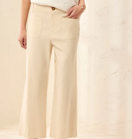 Tribal Tribal 3091O  Canvas Signature Stretch Twill Button Front Ankle Pant