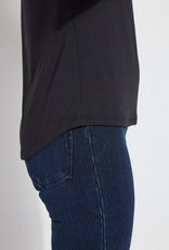 Lysse Lysse 3518 Black Cool-Fresh Moisture Wicking Round Neck S/S Top