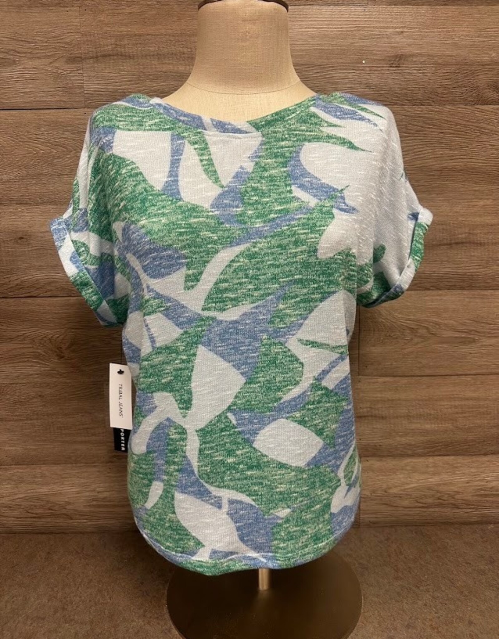 Tribal Tribal Water Cap Sleeve Wear 2 Ways Top