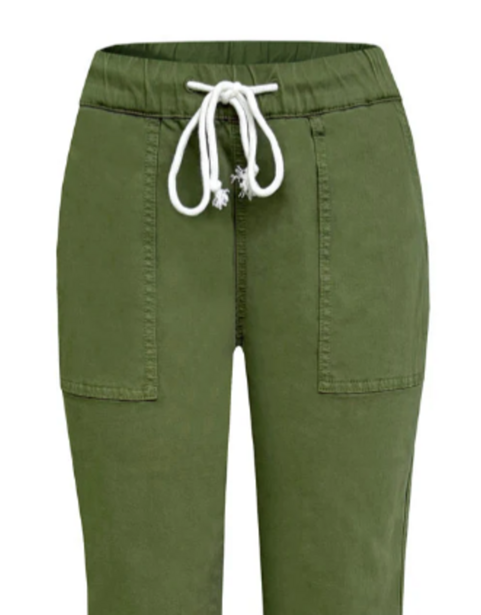 Ethyl Ethyl Sage Pull On Drawstring Mid Rise Relaxed Pant