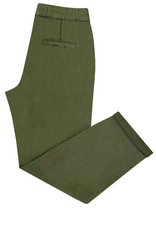 Ethyl Ethyl Sage Pull On Drawstring Mid Rise Relaxed Pant