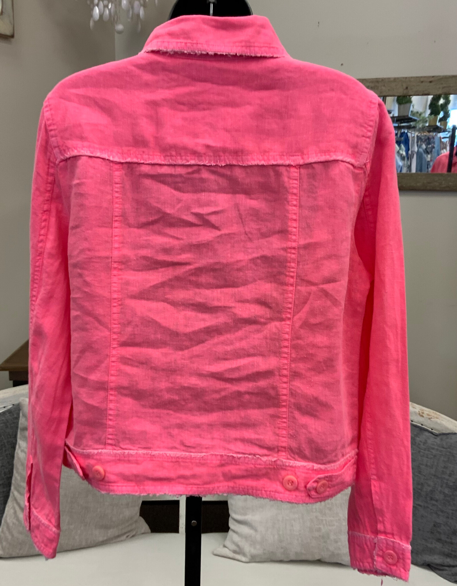 Lulu B Lulu B Clear Coral Travel Jacket