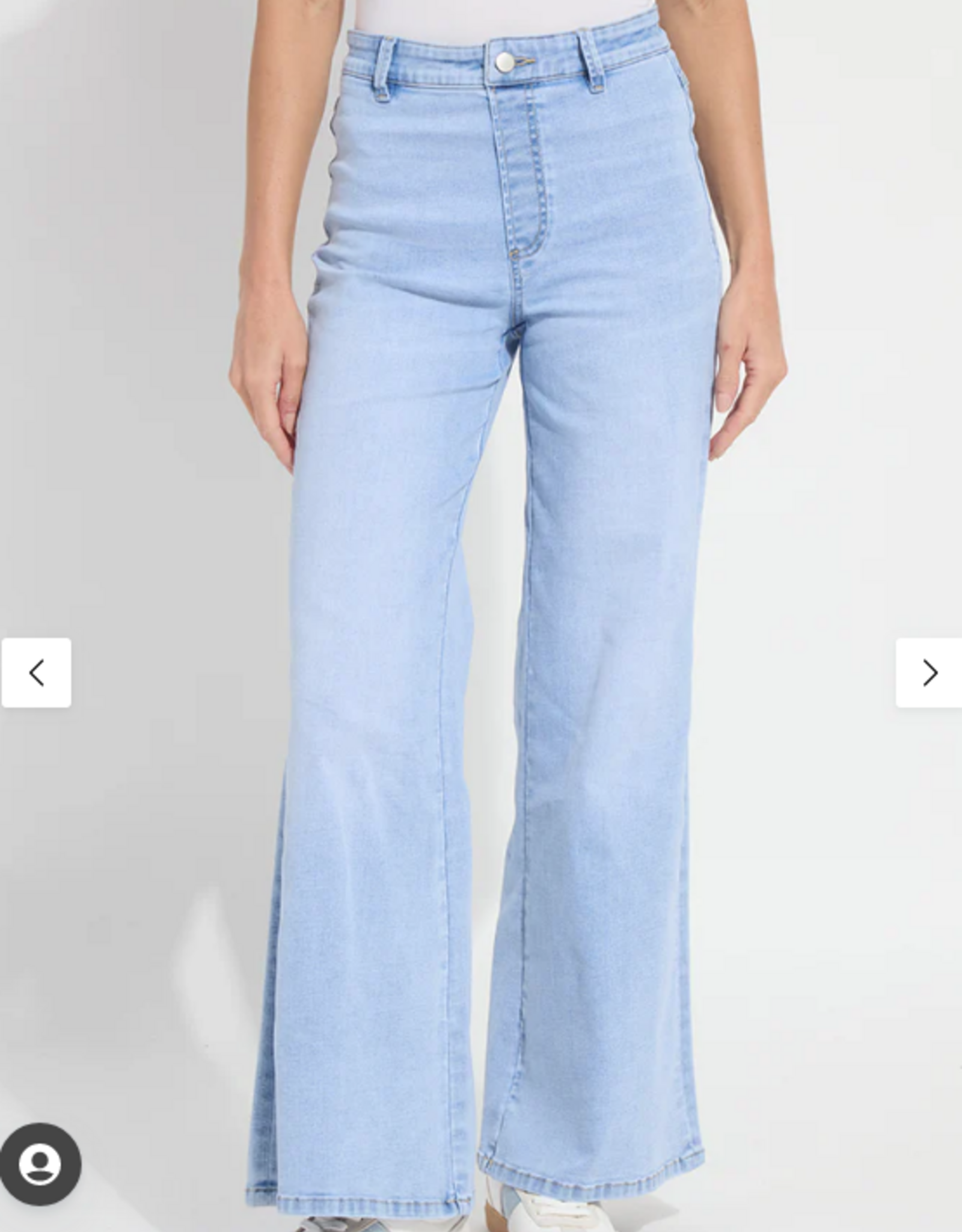 Lysse Lysse Iris Fitted At Waist 2-Way Stretch Wide Leg