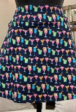 Lulu B Lulu B CHRN  Navy Cheers Pull On Skort