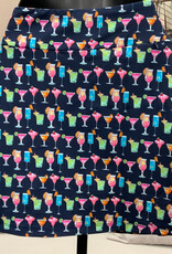 Lulu B Lulu B CHRN  Navy Cheers Pull On Skort