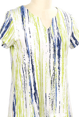 N Touch N Touch  43V1  Indigo Sunrise Round Neck S/S Top