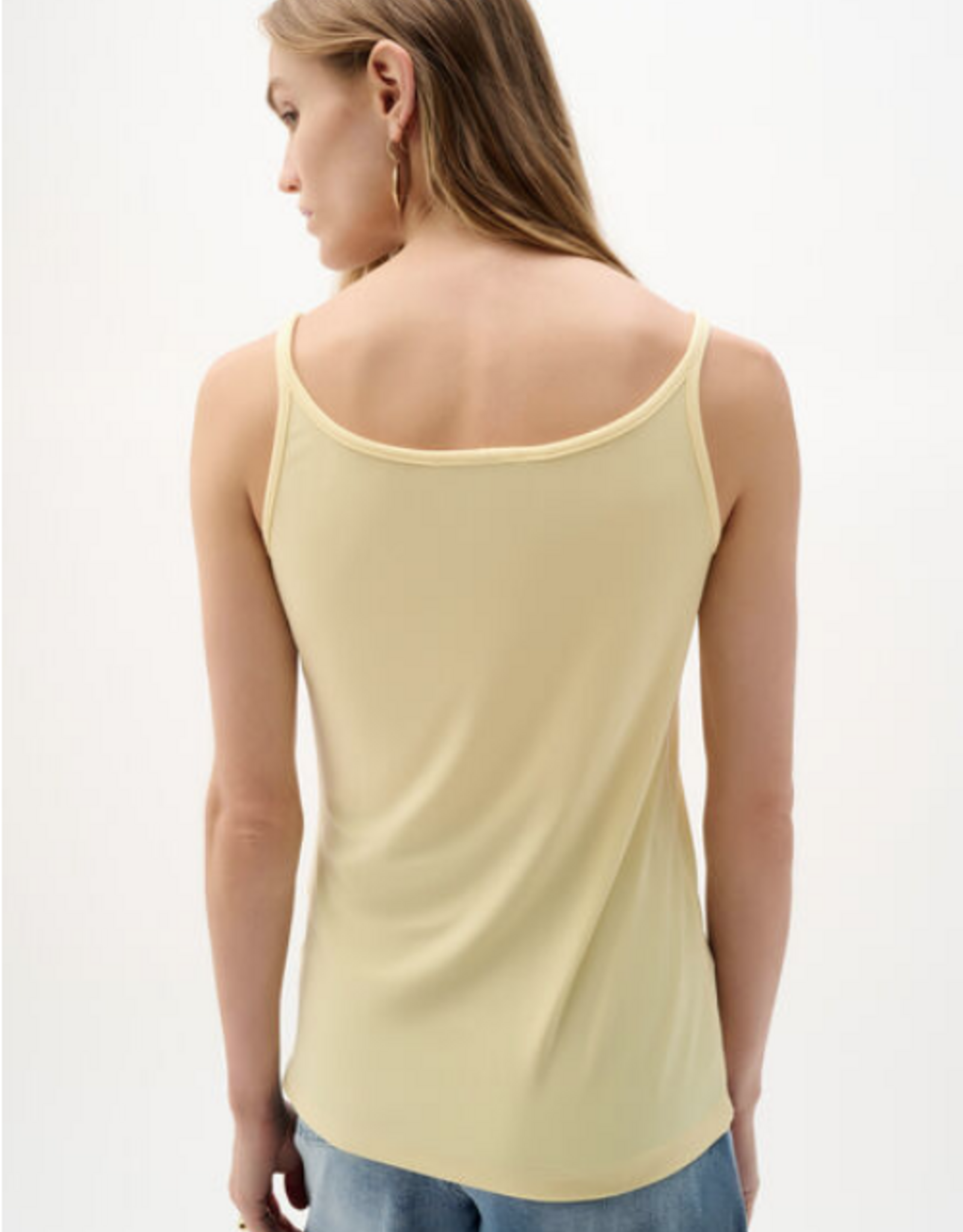 Joseph Ribkoff Joseph Ribkoff 261902 Mellow Yellow Casual Sleeveless Top