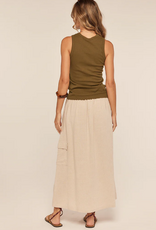 Kylie Paige Kylie Paige Olive Annie Ribbed Tank Top