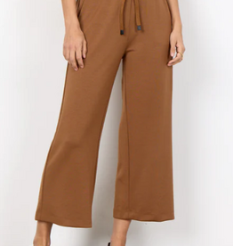 Soya Concept SOYACONCEPT Toffee Scuba Fabric  Pull On  Drawstring  Pant