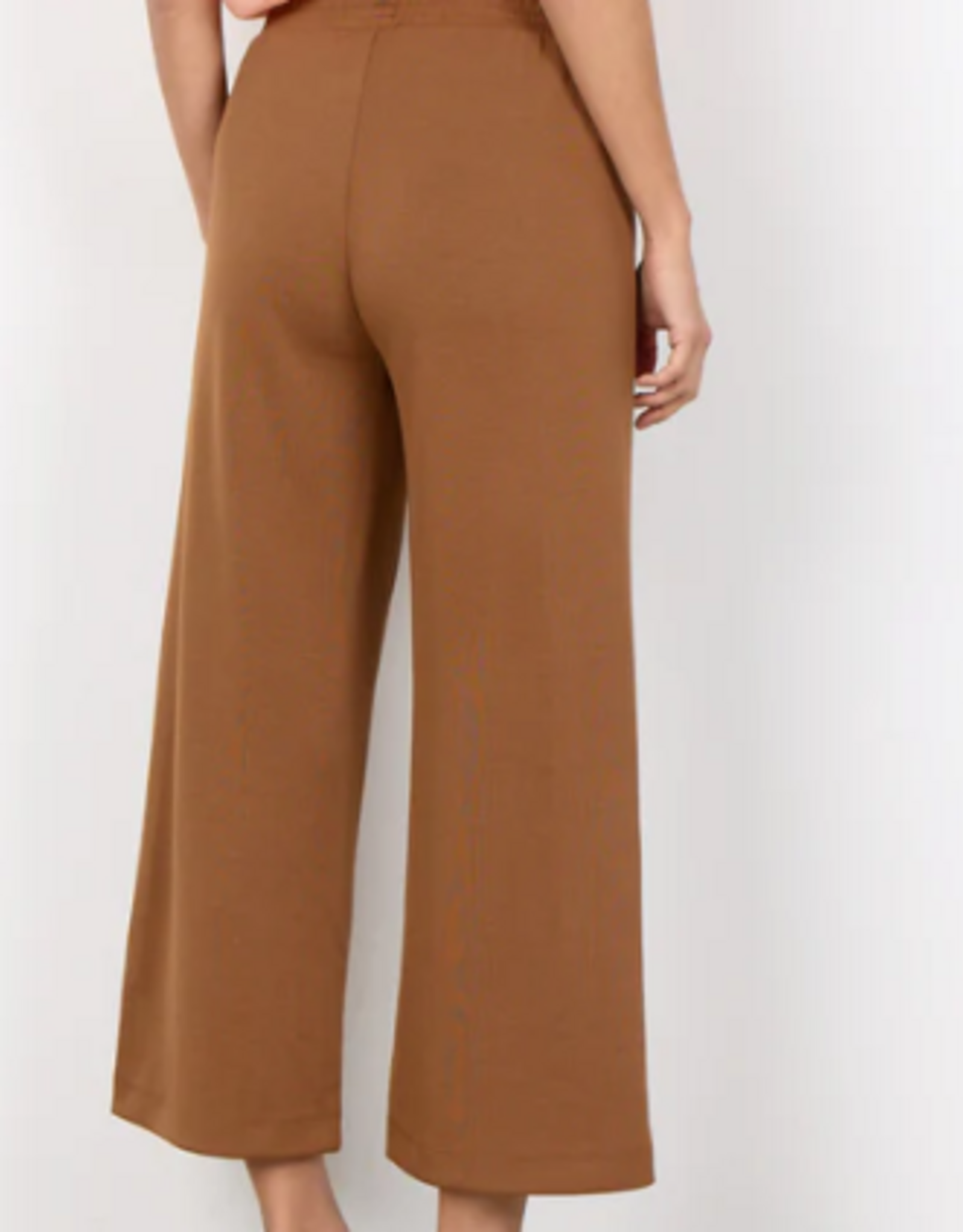 Soya Concept SOYACONCEPT Toffee Scuba Fabric  Pull On  Drawstring  Pant