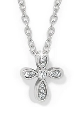 Brighton Brighton JM7662 Silver Enchanting Cross Necklace LK