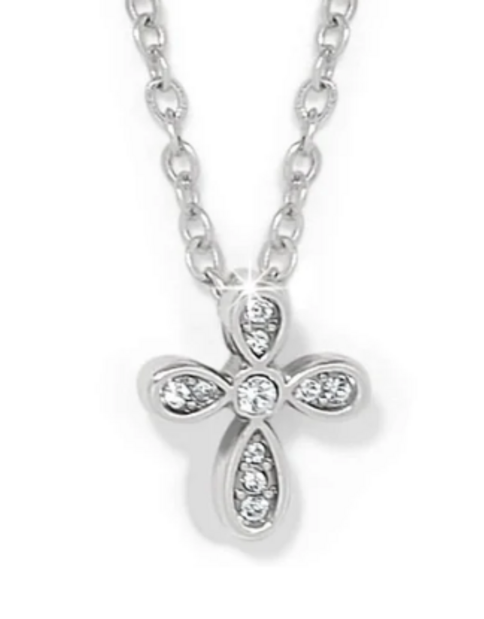 Brighton Brighton JM7662 Silver Enchanting Cross Necklace LK