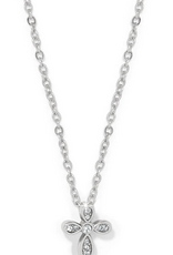 Brighton Brighton JM7662 Silver Enchanting Cross Necklace LK