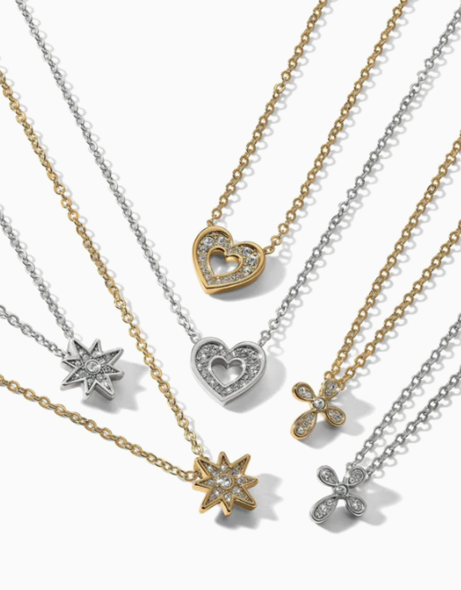 Brighton Brighton JM7662 Silver Enchanting Cross Necklace LK