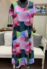 Sympli Sympli Petal Poetry Fit & Flare Round Neck S/S Dress