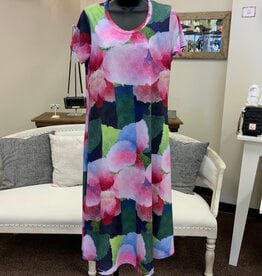 Sympli Sympli Petal Poetry Fit & Flare Round Neck S/S Dress