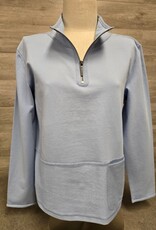 Escape Escape High Tide 1/4 Zip Long Sleeve Pull Over Top